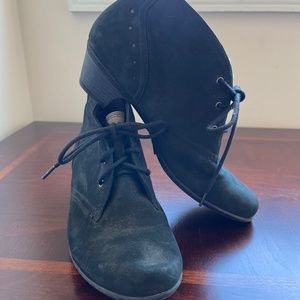 Lace-up booties